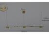 Nordic LED Long Strip Chandelier: Modern Dining & Bar Lighting