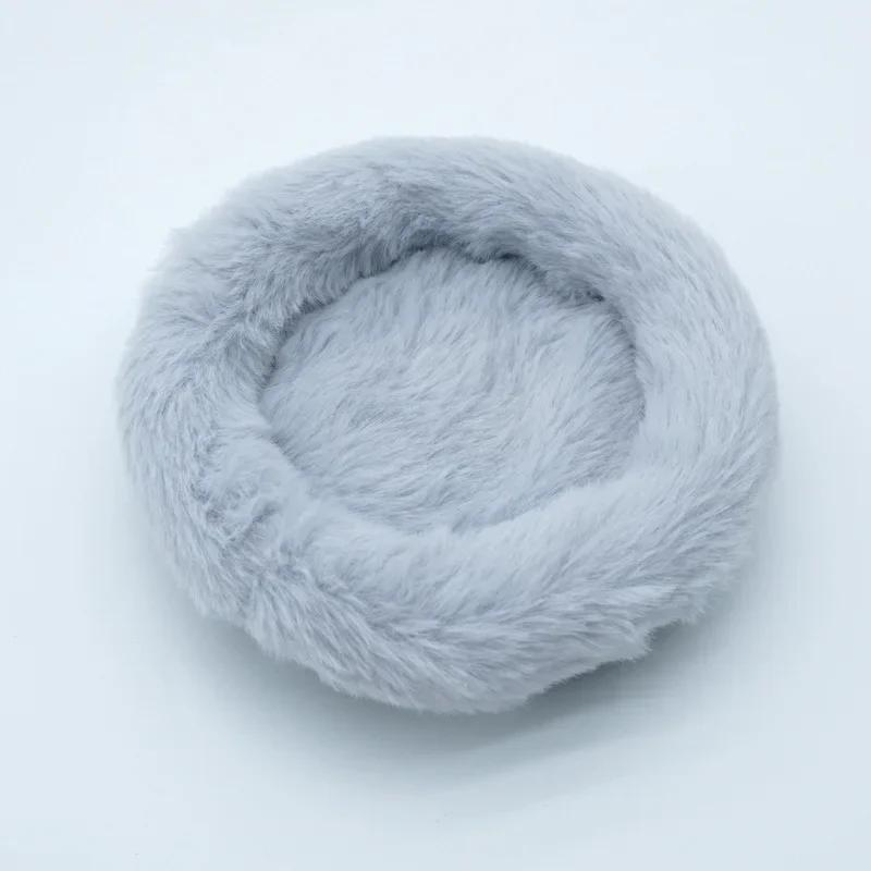 Round Hamster Nest Bed Keep Warm Sleeping Bed for Guinea Pigs Hedgehog Chinchilla Rabbit Small Animal Cage Bed Accessories