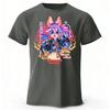 Fashion Anime Fox Spice Girl Creative Cotton Short Sleeve MensWomens Fashion New Leisure Sports Tshirt Large Loose Top