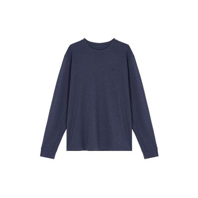 Primary Dri-FIT Crew Neck Casual Quick-Dry Long Sleeve T-Shirt Men Tops Obsidian FB8586-473