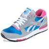 Reebok GL6000 Comfortable Shock Absorption Wear-Resistant Low-Top Running Shoes Unisex Running Shoes Gray Blue Pink V54914