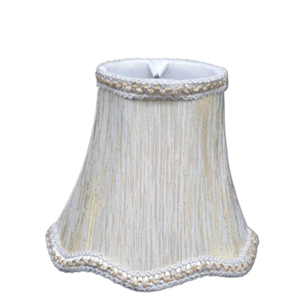 Nordic Style Jacquard Fabric Chandelier Lamp Shade Retro Modern Cloth Lampshade Exquisite Creative Wall Lamp Cover Home Bedroom