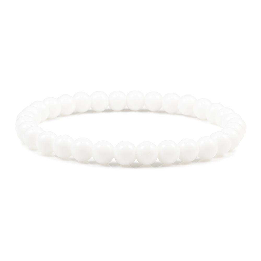 Matte Frosted Bright Light Beaded Bracelet - Multiple Sizes & Styles Available