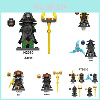 Rox Kur Ninjas Assembly Toy Pack With Easy Diy For Children