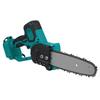 8 Inches Cordless Electric Saw Chainsaw Garden Logging Woodworking Tool Electric Pruning Saw For 18V Battery 2500W