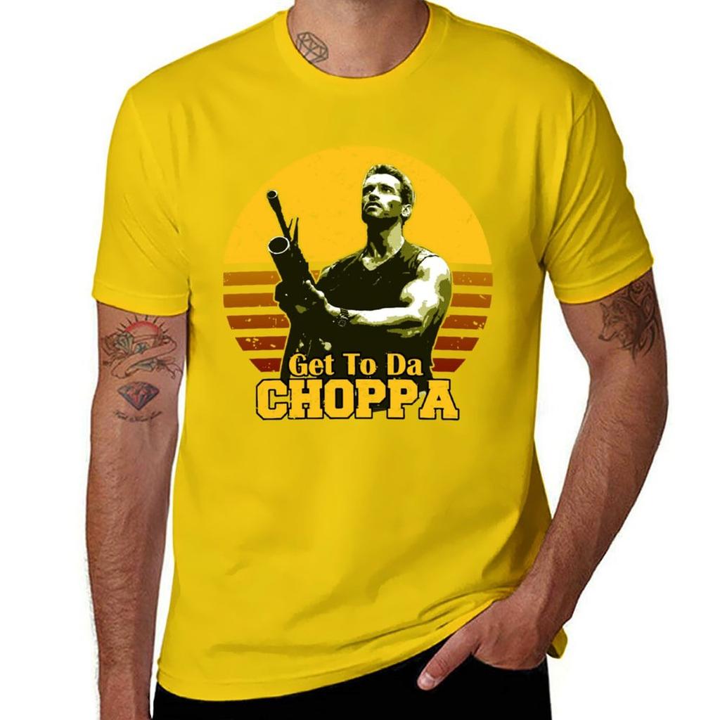 Get To Da Choppa Classic T-Shirt new edition aesthetic clothes mens white t shirts