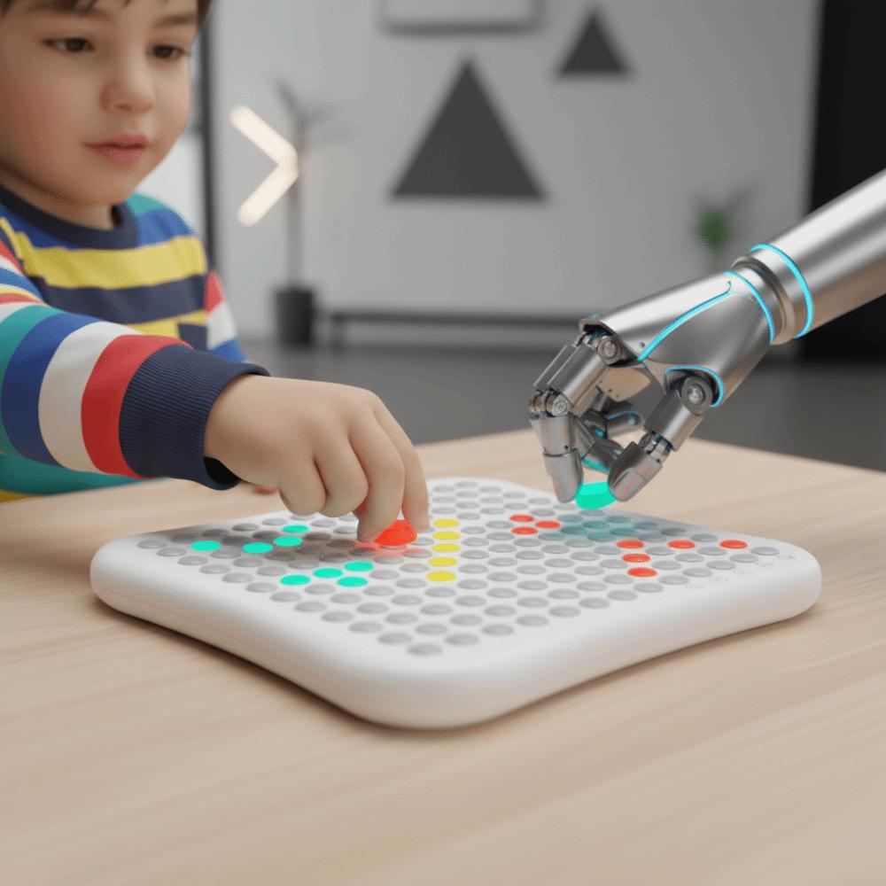 AI Intelligent Gobang Educational Chess Board Game Smart Electronic Gomoku  Training Thinking