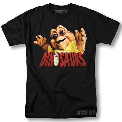 Maglietta Dinosaurs Tv Show Non La Mamma Design Grafico Classico Vintage T-Shirt