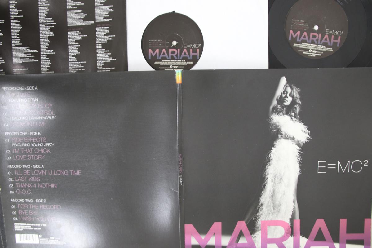 

LP Record MARIAH CAREY - E=mc2 B001027201 ISLAND 2008 US Rap & Hip-Hop/R&B Used