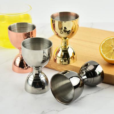 Wine Measuring Cup Stainless Steel Cocktail Measuring Jigger with Scale Wine
