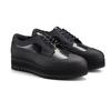 ONITSUKA TIGER Brogue Leather Comfortable Versatile Casual Shoes Women Shoes Black 1182A304-004