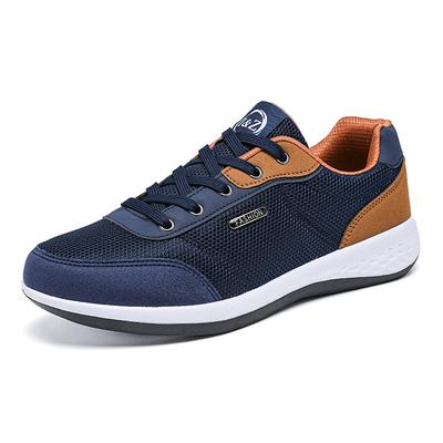 High Quality Men Shoes Breathable Walking Mesh Sneakers Shoes for Men Gym Vulcanized Shoes Black 1 Sneaker Male Footwear Summer