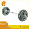 Langshuo Painted Olympic Barbell & Weight Plate Set