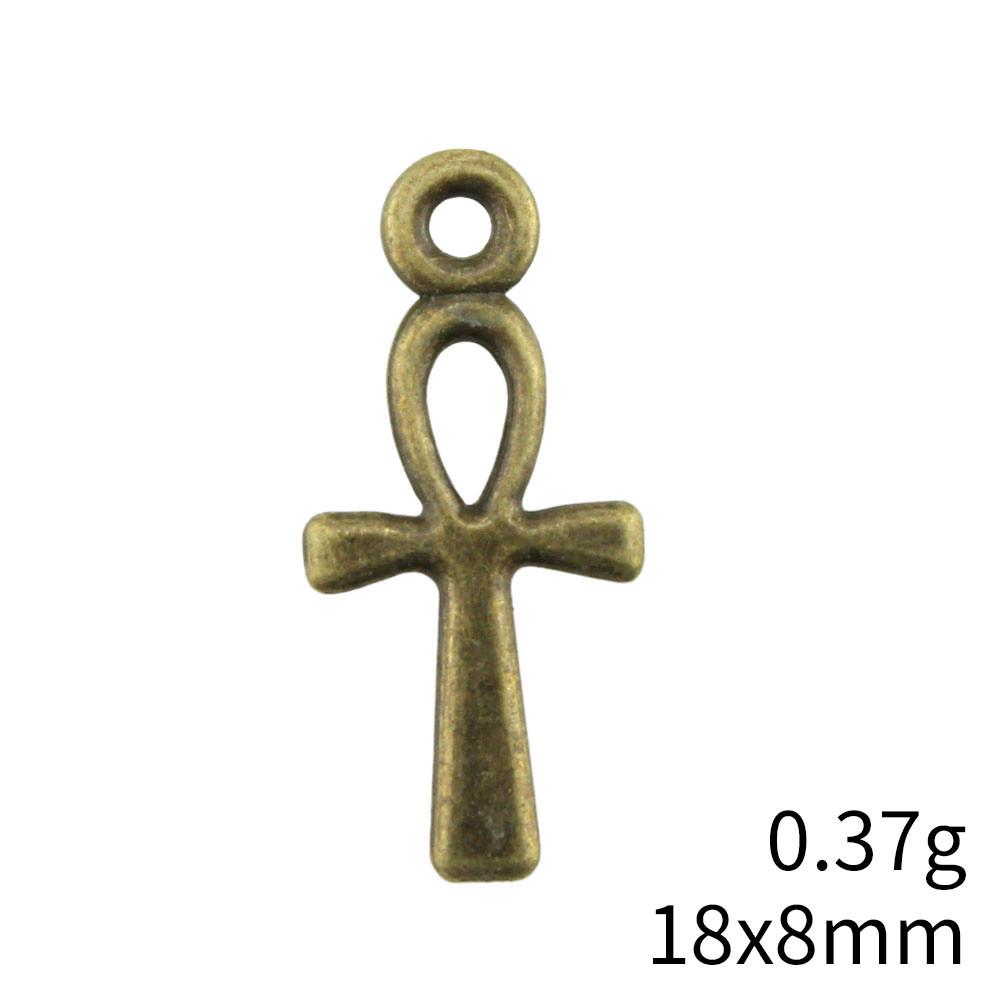 New Year's Day Charm Bracelet Italian Ankh Cross Charms Pendant Audience Chain Pendant