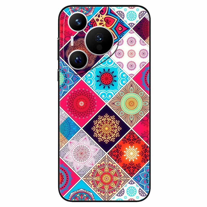 For Huawei Pura 70 / Pura70 Pro Case Soft Silicone Fashion Marble Shockproof Cover for Huawei Pura 70 Ultra P 70 Pro+ TPU Coque