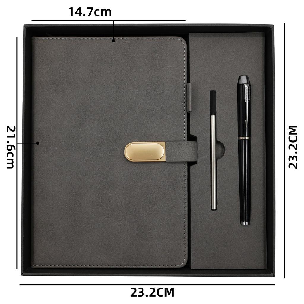 A5 Notebook Gift Set with Buckle - Corporate Souvenir & Customizable Business Notebook