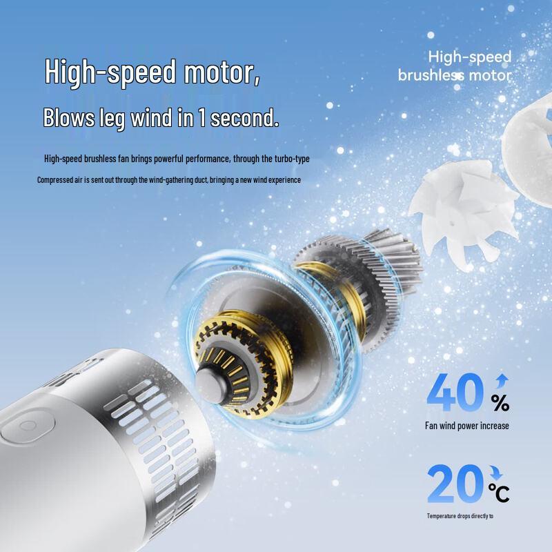 Sumi N26 Small Bent Tube Portable Handheld Fan