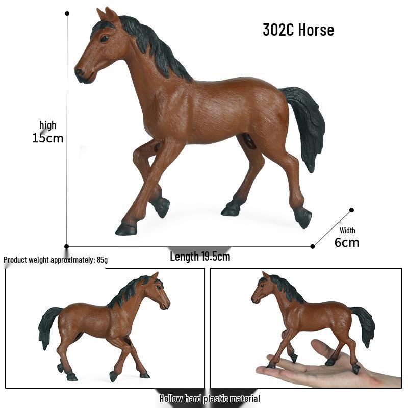 Children s Prairie Steed Model: Thousand-Mile Horse Farm Decor