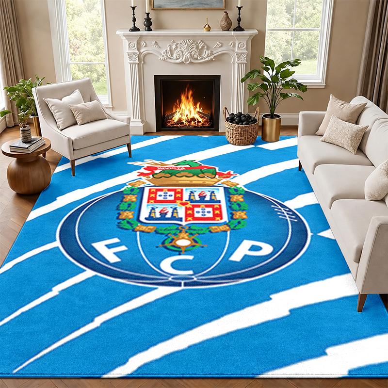 FC Porto Carpet Door Mat for Living Room or Bedroom Protective Mat Under Chair Office Decoration Christmas Gift Birthday Present