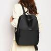 Oxford Women Travel Backpack Commuter Solid Color Backpack Student Schoolbag