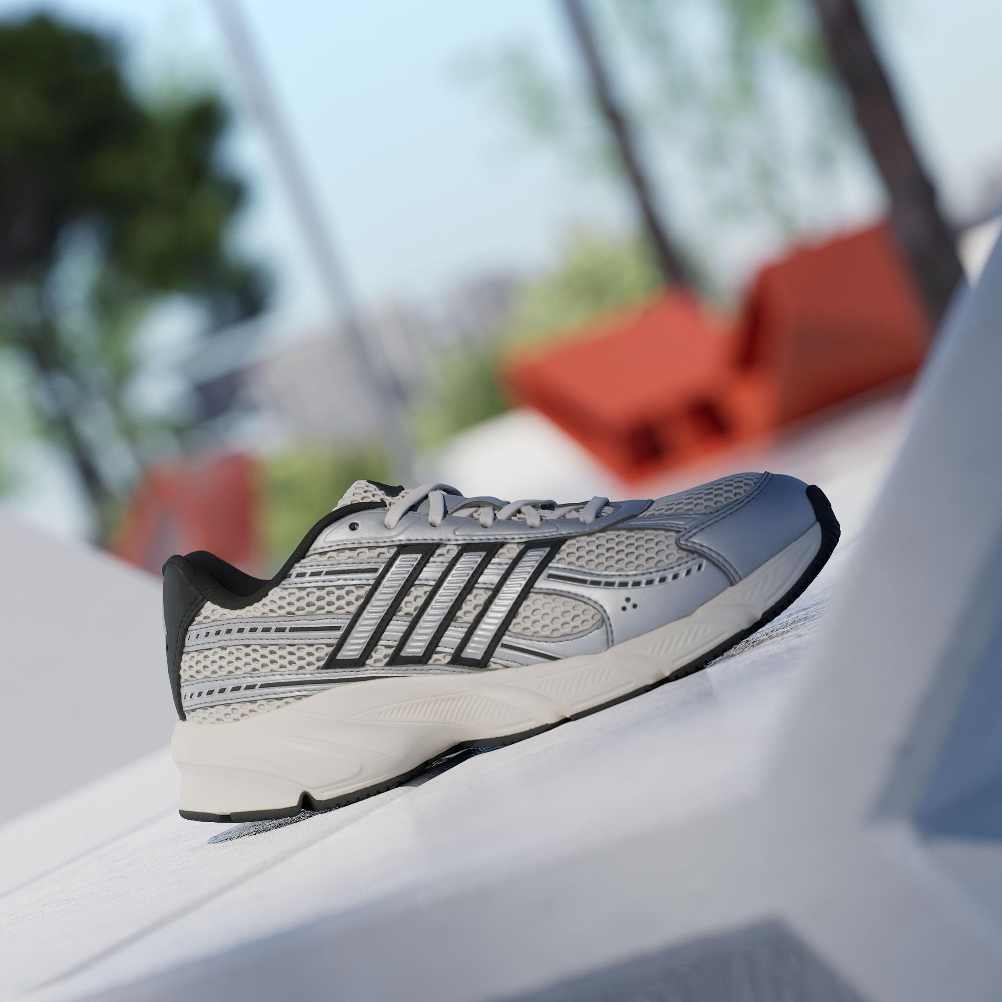 Adidas TECHNOCHAOS 2000 Breathable Running Shoes Women s Chalk White 36