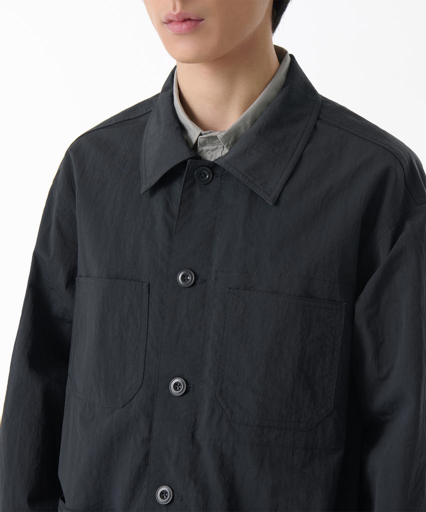 Musinsa Standard Nylon Crease Chore Jacket [Grey]