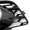 Honeycomb Front Bumper Fog Light Grille Cover Fit A3 8P S-Line 2009-2012