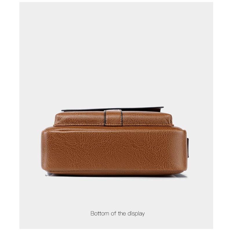 Men's Business Bag One Shoulder Messenger Bag Large Capacity Backpack Men's Messenger Bag Commuter Men's Messenger Shoulder Bag