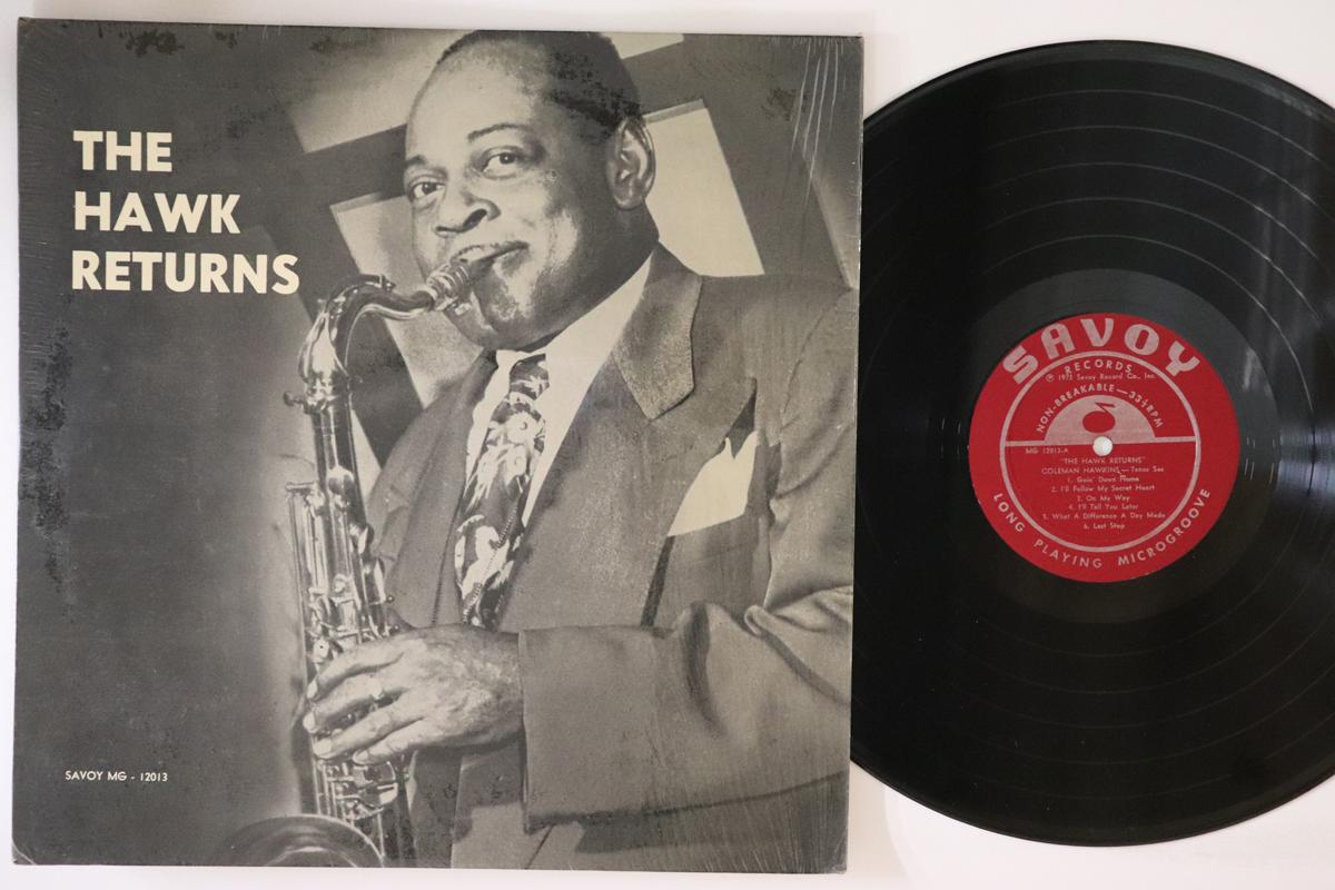 

LP Record COLEMAN HAWKINS - The Hawk Returns MG12013 SAVOY 1973 US Jazz Used