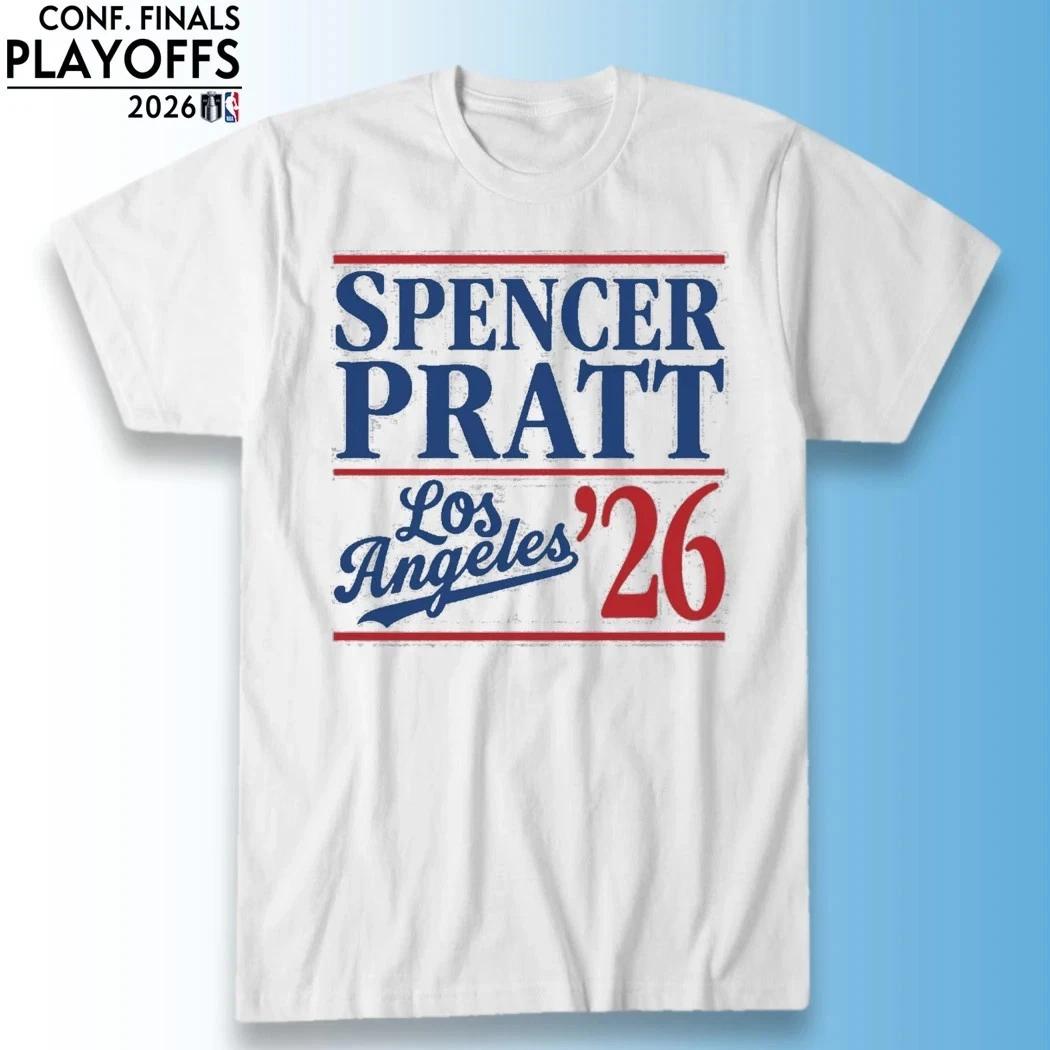 Spencer Pratt for Mayor of Los Angeles in 2026 t-shirt 2XL