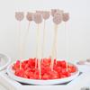 100Pcs Decorative Toothpicks Bear Cocktail Sticks Fruit Skewers Party Decoration