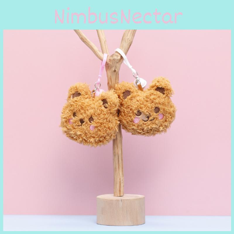 Cuddly Mini Teddy Bear Plush Keychain Cute Accessory For Girls Backpack Decor