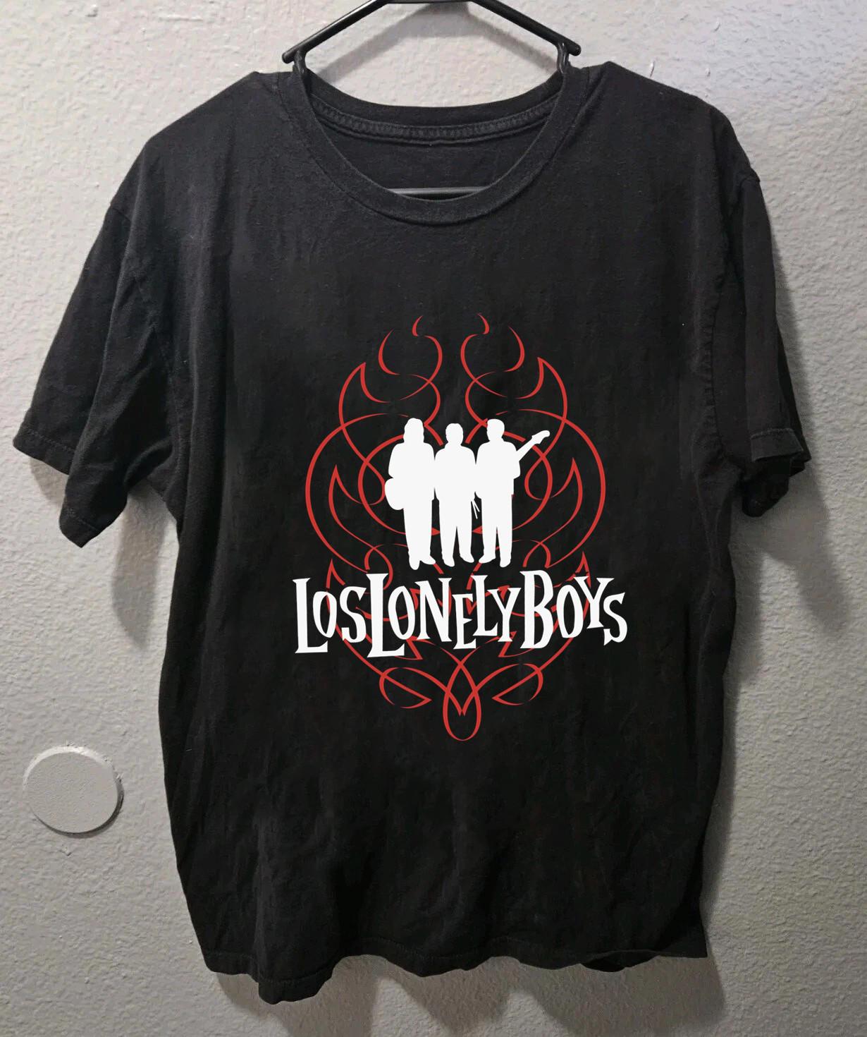 Hot Los Lonely Boys Band On new Tour Black Shirt CL1007 M