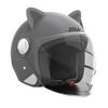 Winter Helmet Belt Scarf Electric Car Helmet Men and Women Universal Cat Ear Helmet Hard Hat