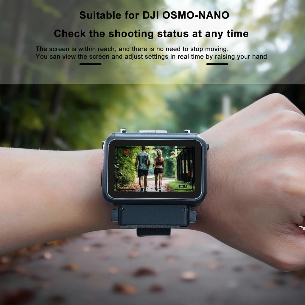 Wristband Strap Mount for DJI Osmo Nano Thumb Camera Image Multifunctional Vision Dock,Wristband Expansion Protection Accessorie
