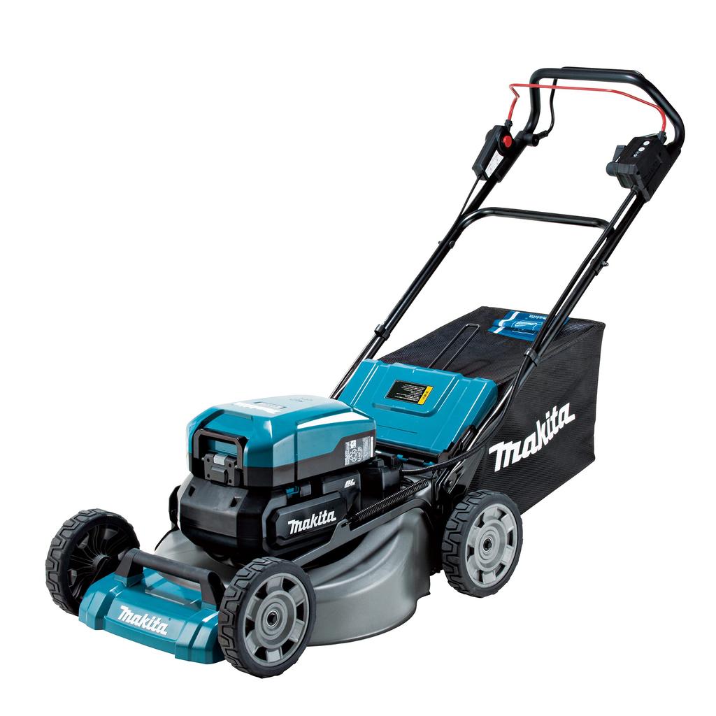 Makita 530mm Cordless Lawn Mower and portable power supply sold MLM001CZ (Battery, charger, separately)