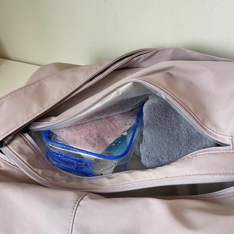 Large Capacity Waterproof Carry-on Bag for Short Trips - Unisex Travel and Fashion Storage