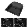 For Toyota Aqua 2021-2025 Center Console Tray ABS Car Central Tray Organizer Accessories Tidying Black