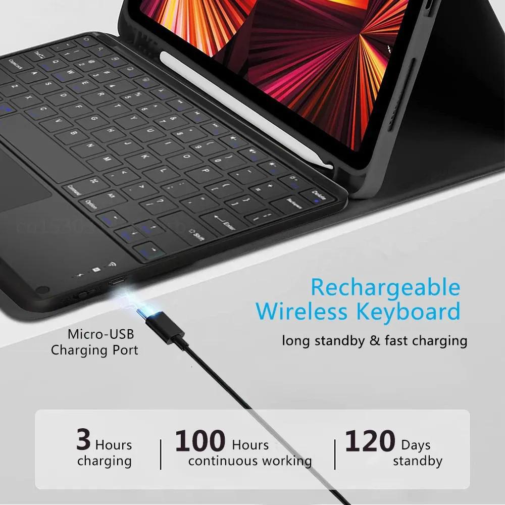 Samsung Tab S10 FE+ 10.9-inch Magic Bluetooth Keyboard Protective Case.