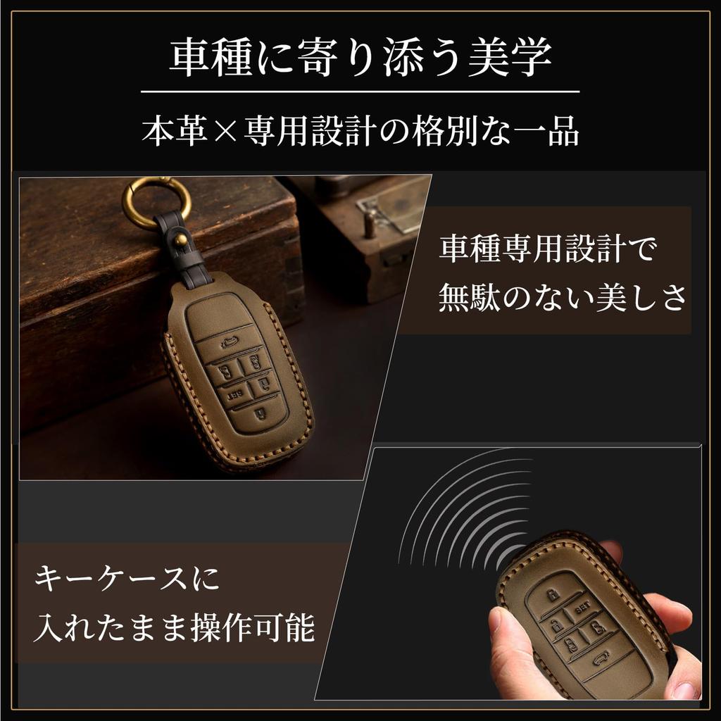 Krovat Toyota Key Case, 6 Buttons, Alphard, Vellfire 30 Series 40 Series [Genuine Leather