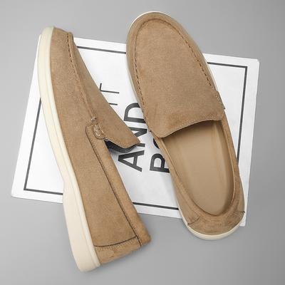 Mode Neue Handgemachte Leder Herren Loafer Bequeme Herren Slip-on Flats Heißer Verkauf Freizeitschuhe Reise Mokassins Outdoor Fahrschuhe