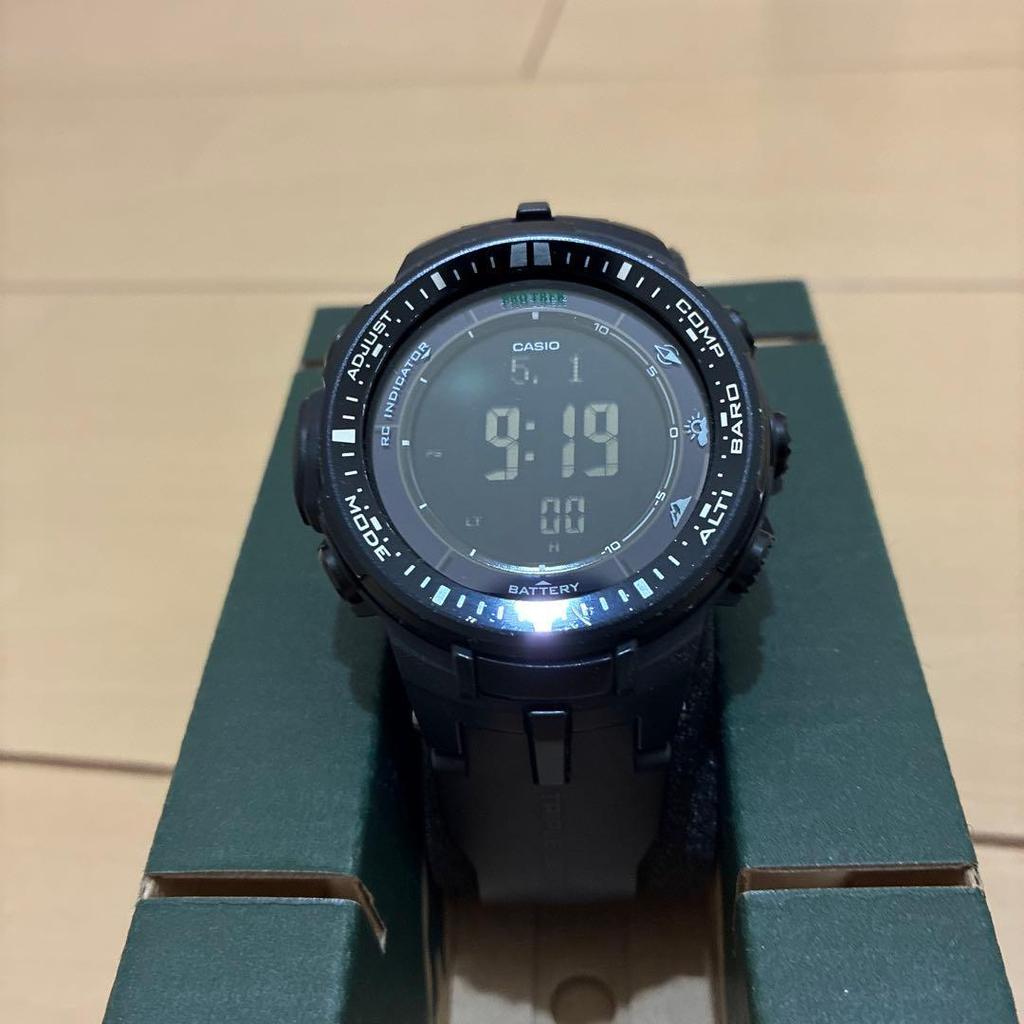Used Casio Pro Trek PRW-3000