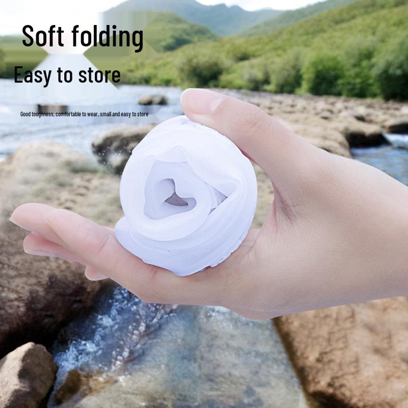 Copriscarpe in Silicone Antipioggia Impermeabili Antiscivolo - Durevoli, Riutilizzabili, Protezione Alta per Donna, Uomo e Bambini.
