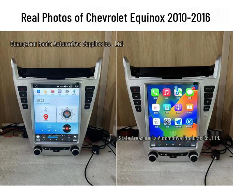 Chevrolet Equinox 2010-2016 Android CarPlay Large Screen Navigator