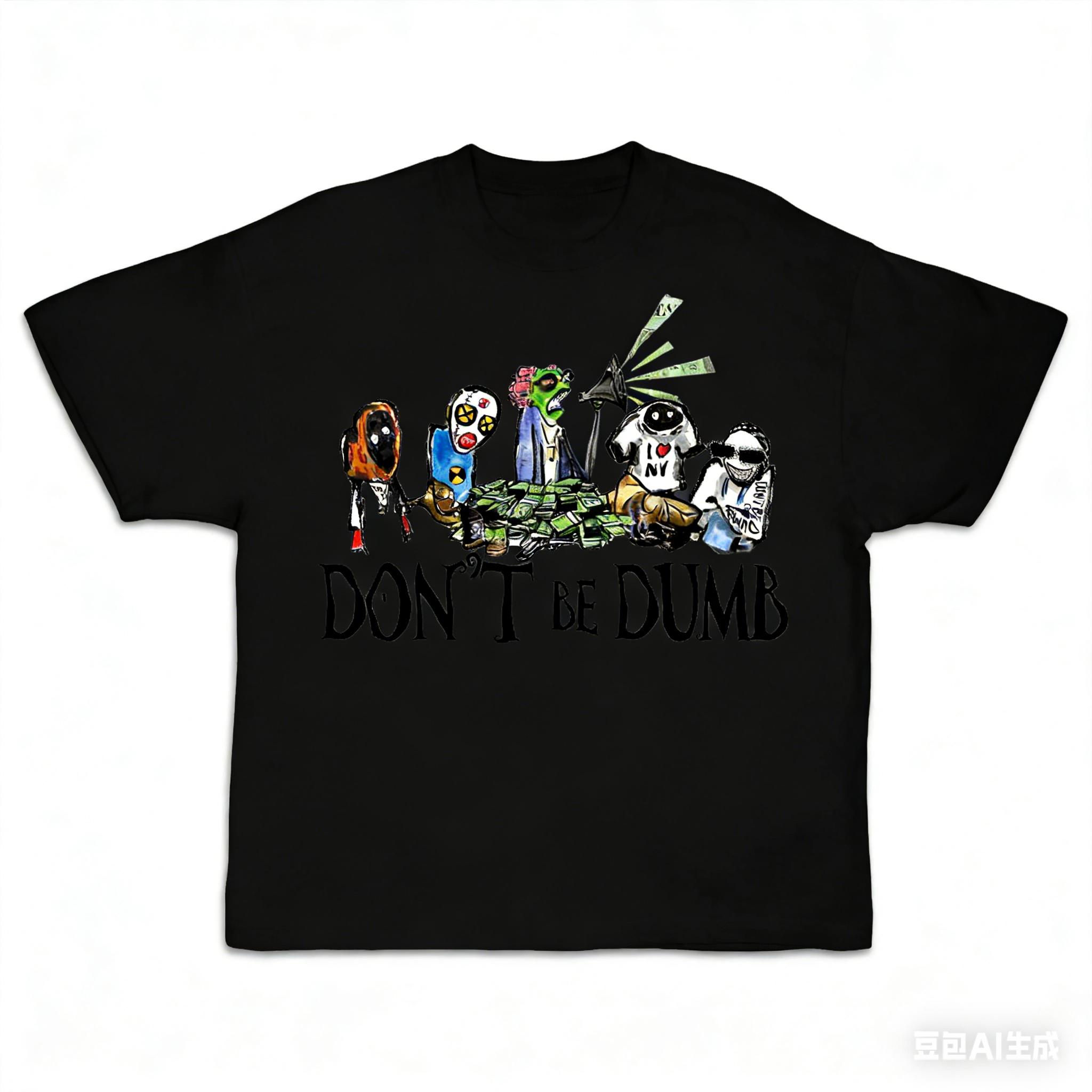 

2026 New A AP ROCKY Dont Be Dumb Album Cotton Tshirt Summer Unisexs and Womens Fashion Casual Y2K Short Sleeve Tshirt Unisex 4XL
