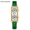 Quartz Watch Dual Time Digital Classic Roman Scale Waterproof Quartz Watch
