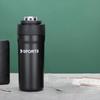 ZISIZ Double-Drink Insulated Coffee & Sports Water Bottle