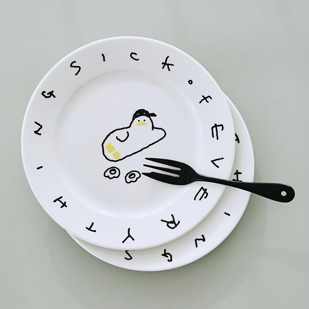 

Sebongrama Boori Character Sketch Plate (Lying Boori)