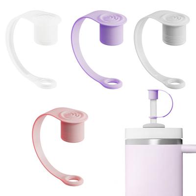 4Pcs Silicone Straw Cover Set for 20oz 30oz 40oz Tumblers Easy