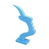 Minimalist Face Eyeglass Holder Desktop Human Side Face Eyeglass Stand Decorative Glasses Stand for Home Office Desk Bedroom Dresser